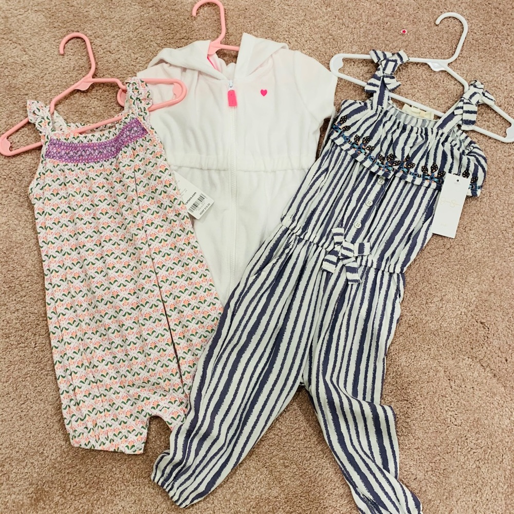 Jessica Simpson & Carter’s bundle nwt 18-24 g